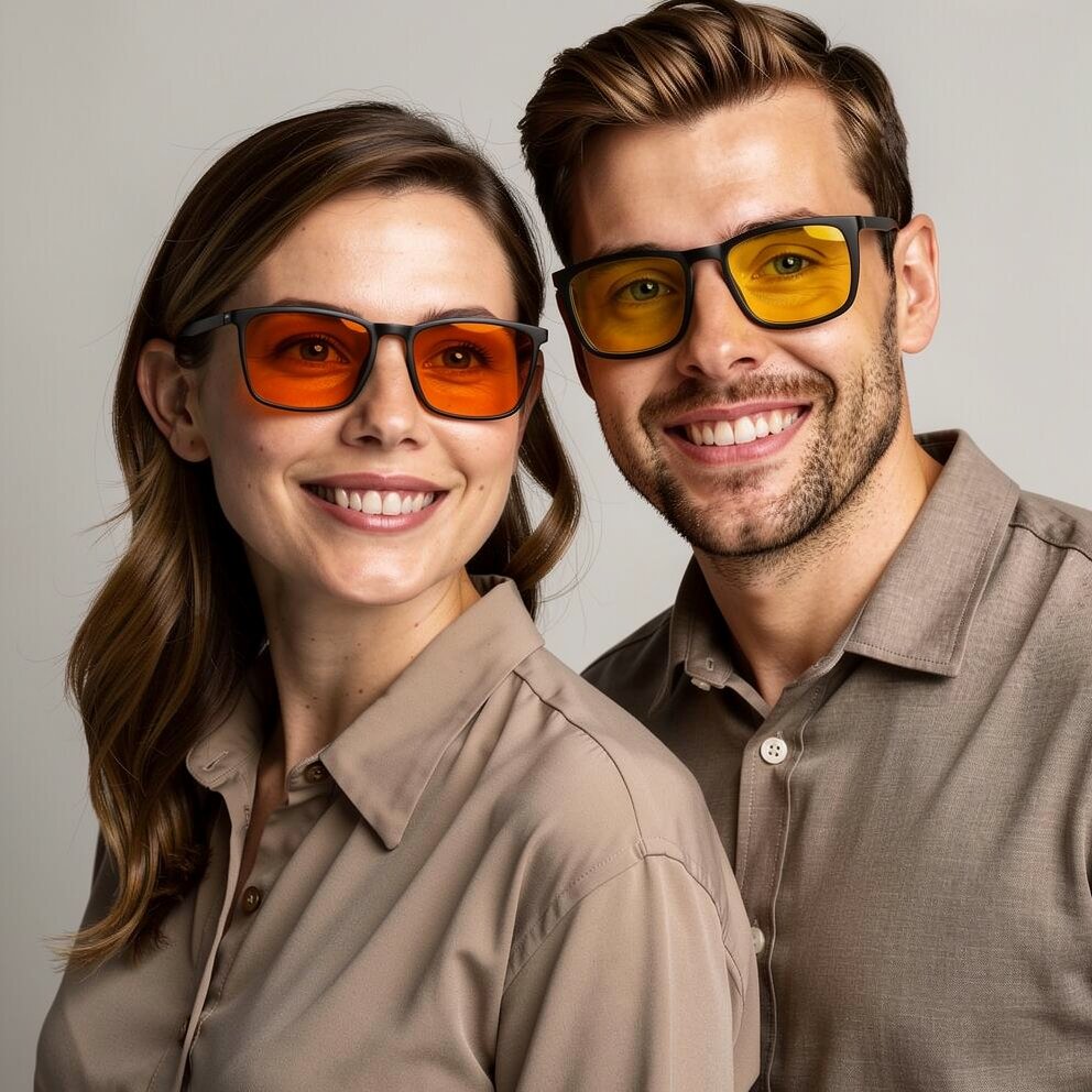 Occhiali VisionGuard con filtro per la luce blu, per l’uso davanti agli schermi | elesira