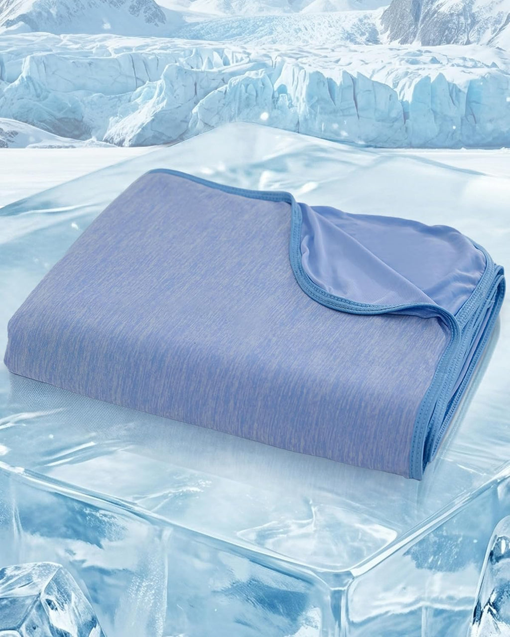 Cool Comfort Cooling Blanket For Hot Sleepers, Lightweight And Breathable Night Comfort - Elesira