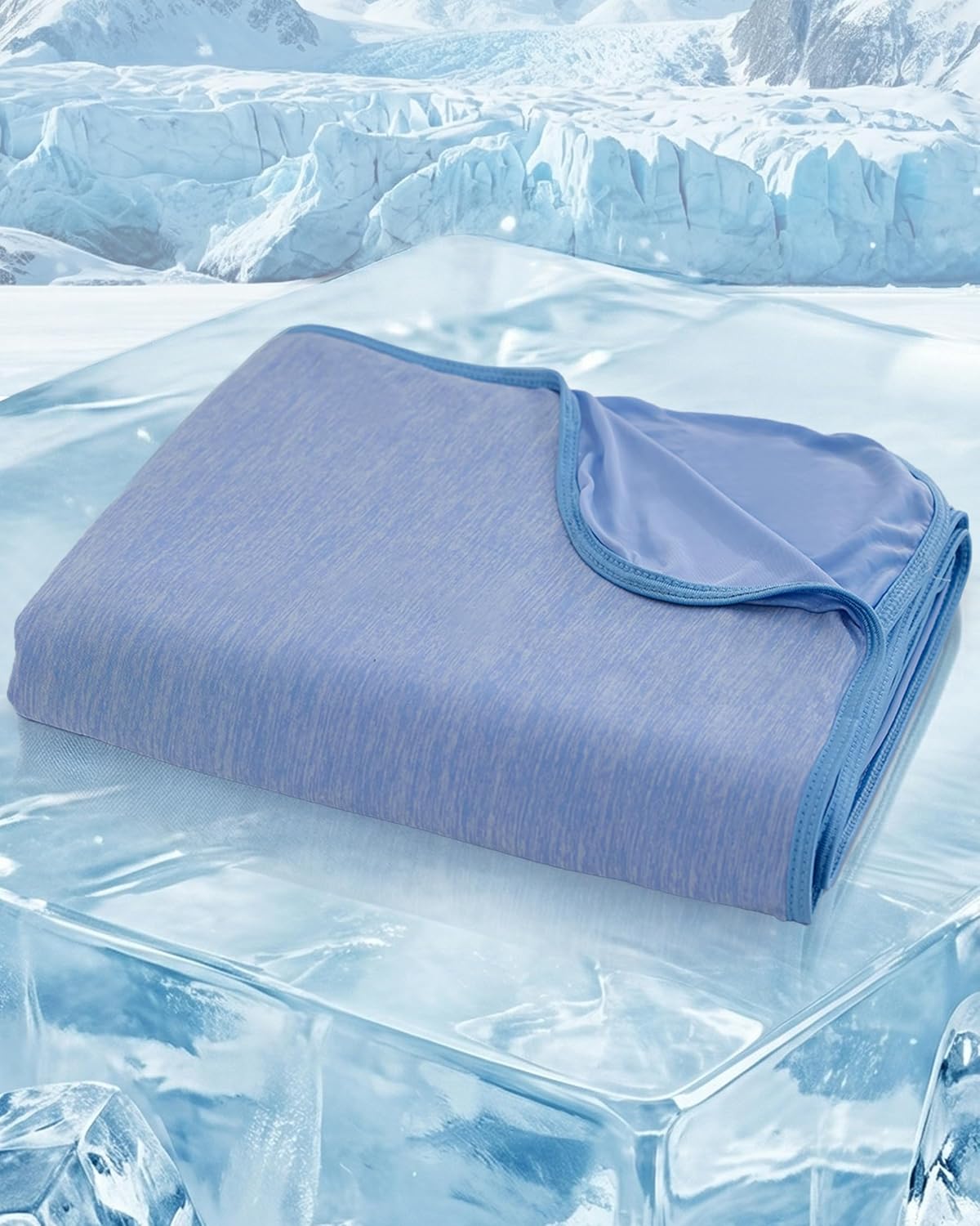Cool Comfort Cooling Blanket For Hot Sleepers, Lightweight And Breathable Night Comfort - Elesira