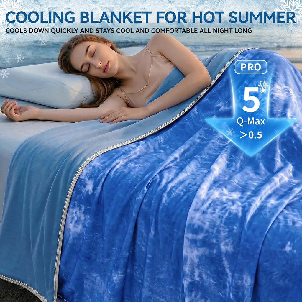 Cozy Nights Arc Chill hűsítő takaró melegben alvóknak, könnyű és légáteresztő kialakítással - Elesira