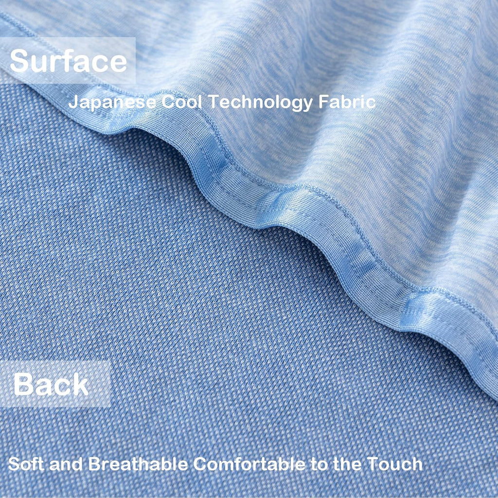 Cozy Comfort Cooling Blanket With Q-Max 0.4 Tech For Hot Sleepers - Elesira