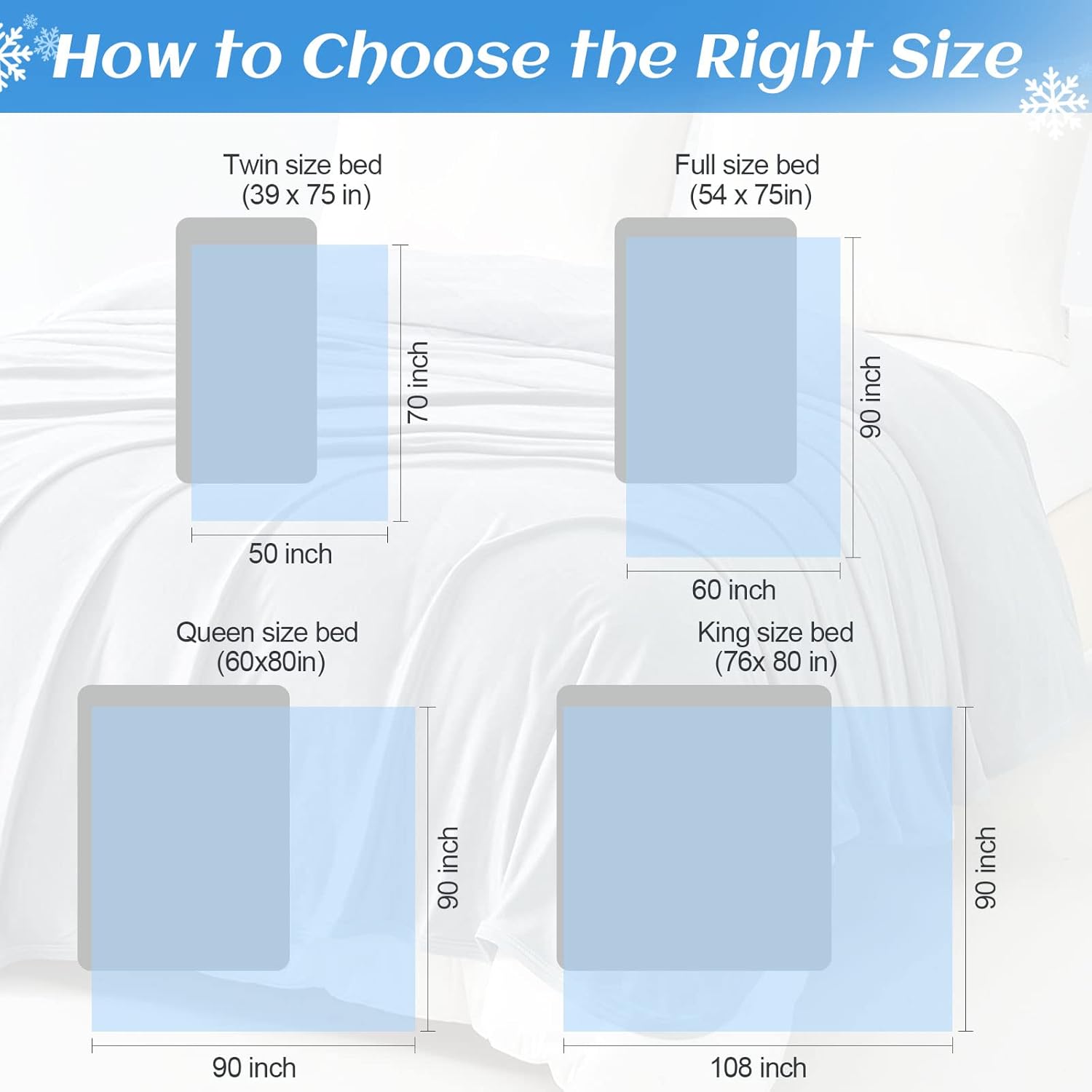 Cool Comfort Lightweight Double Sided Cooling Blanket For Hot Sleepers And Night Sweats - Elesira