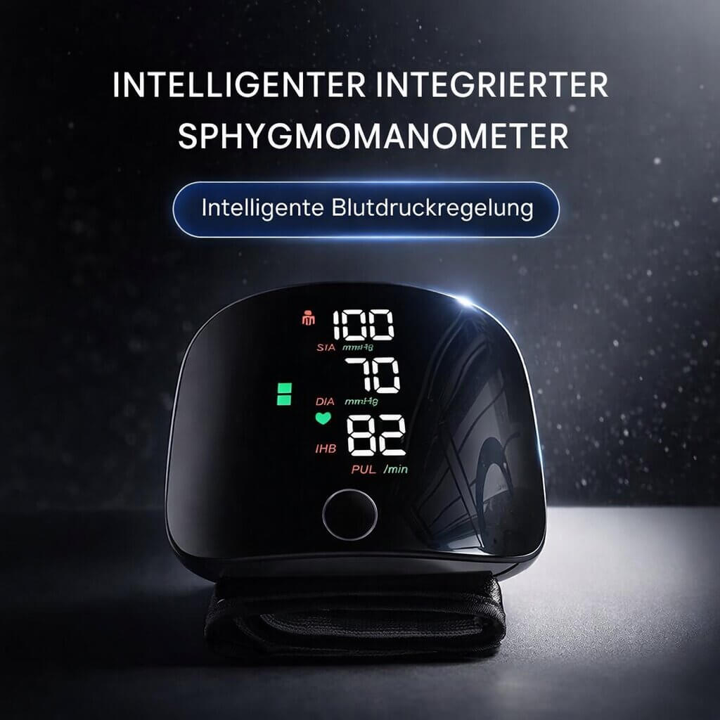 Bloeddrukmeter voor de pols - Oplaadbaar digitaal apparaat | elesira