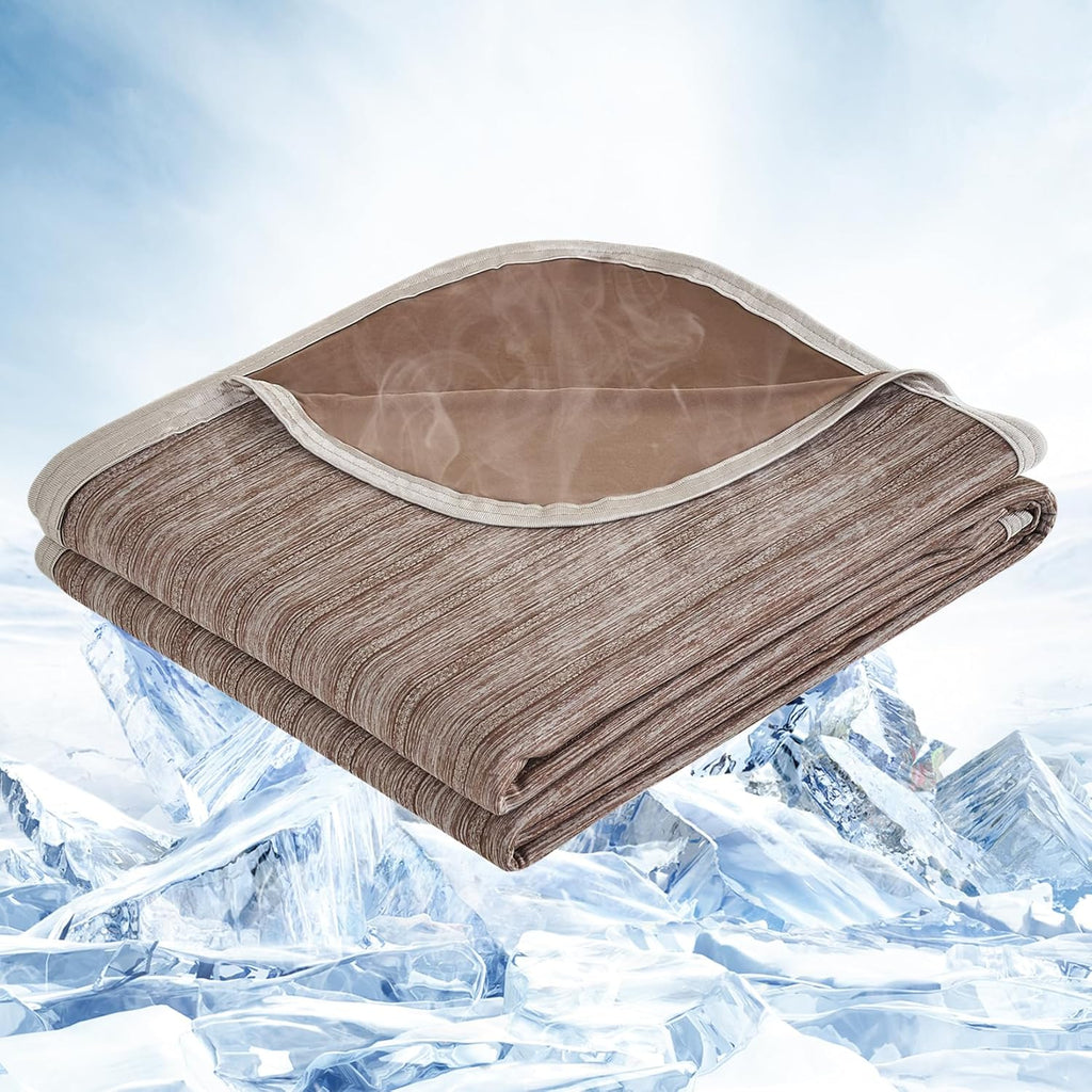 Cooling Blanket Lightweight Summer Comfort For Hot Sleepers And Night Sweats On Bed - Elesira
