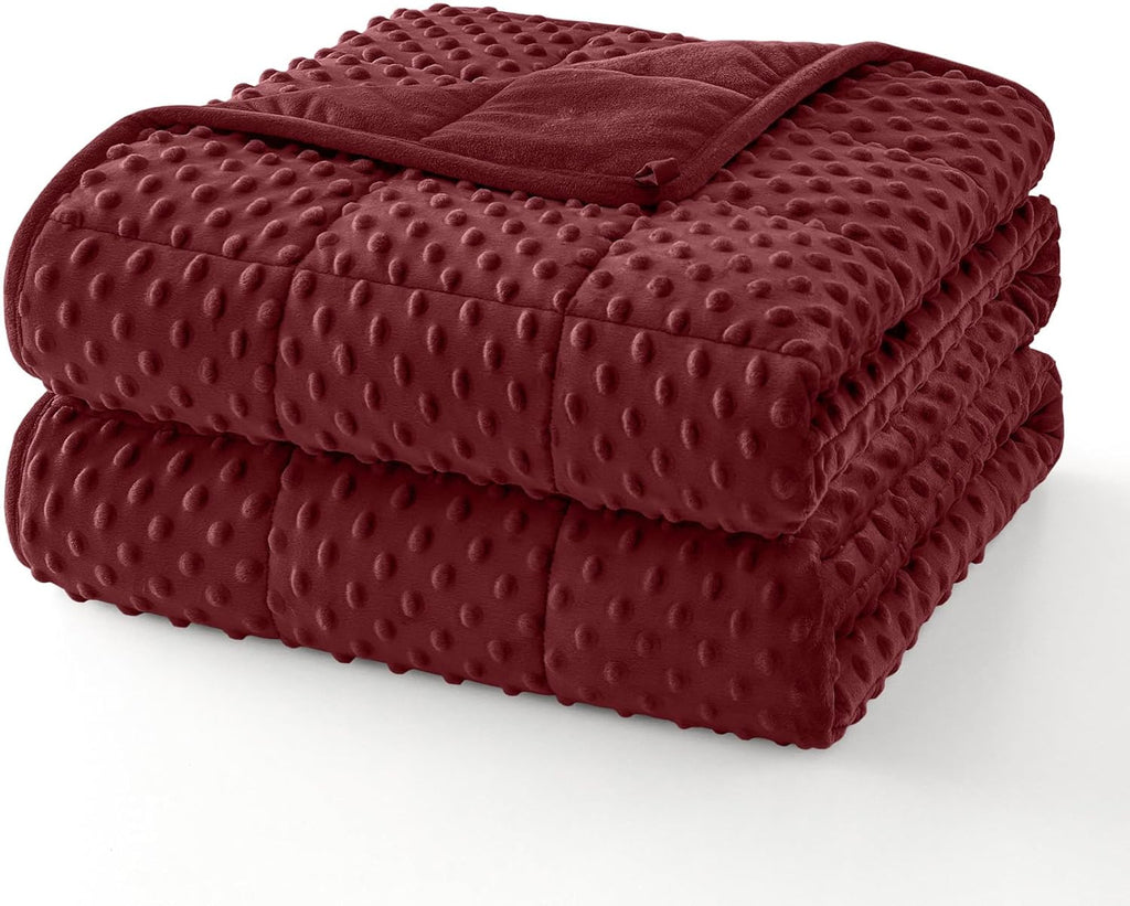 Dots Signature-vægtæppe med kølende mikrofiber til komfort året rundt – Elesira