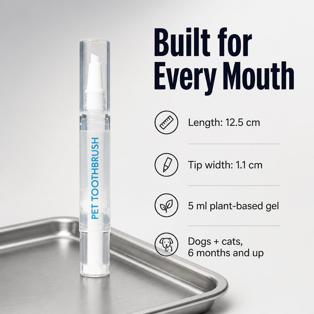 SmilePaw | Stop the Brushing Struggle and Remove Tartar in 30 Seconds a Day | elesira