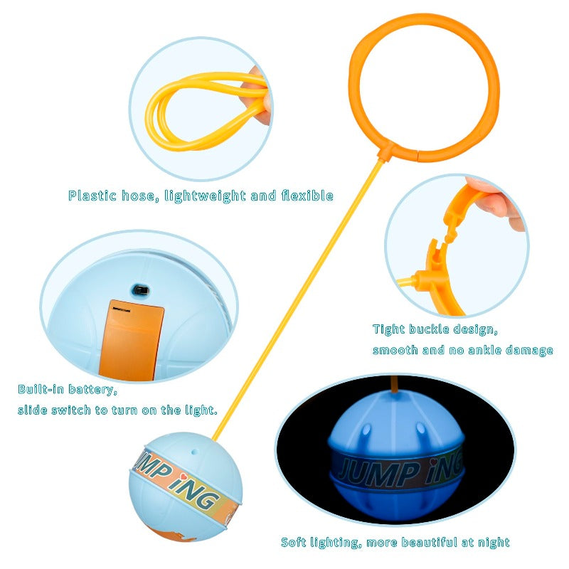 ZipGlide Skip Band | Light Up Every Leap with Safe, Pain-Free Play and Unstoppable Energy | elesira