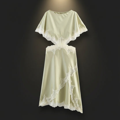 Robe Dentelle Casual Été