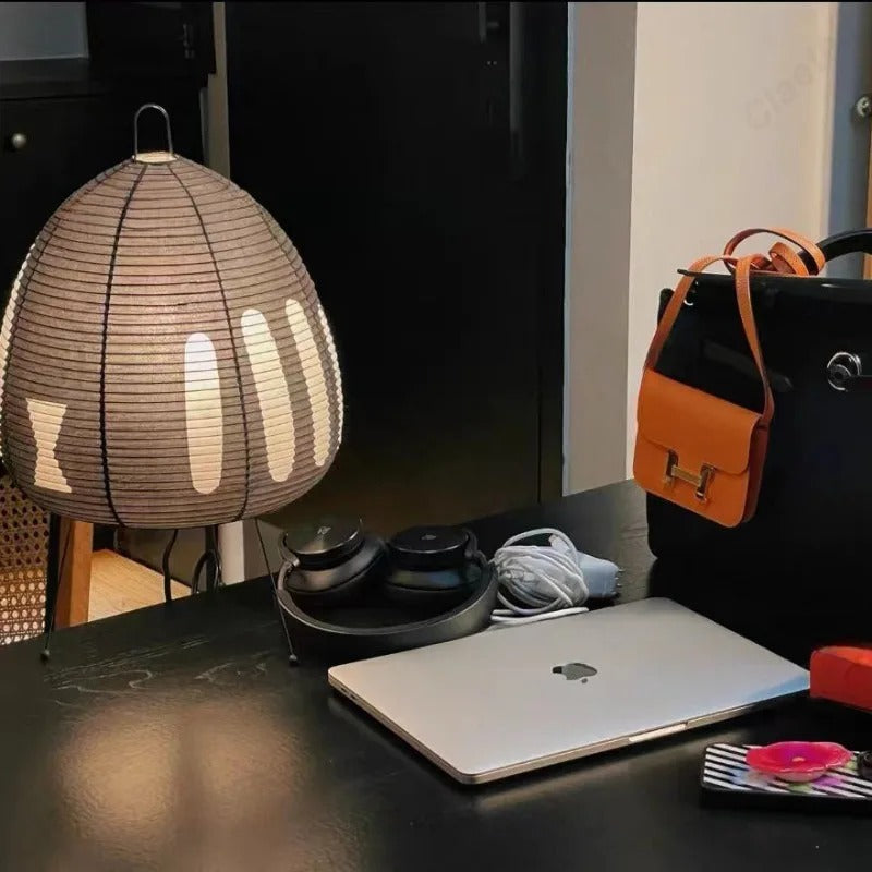 Hikari Wabi Paper Lamp | elesira