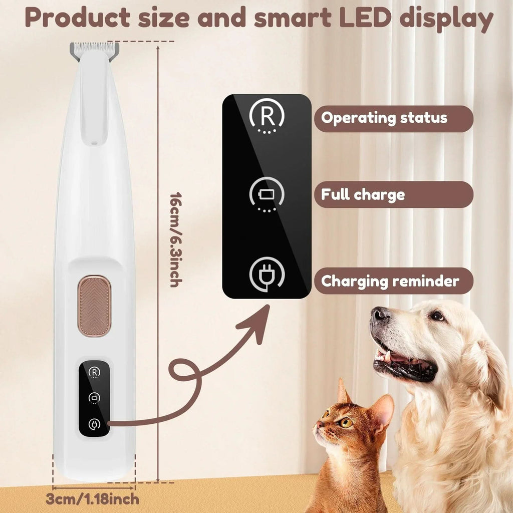 Waterproof Trimmer for Pet Paws | elesira