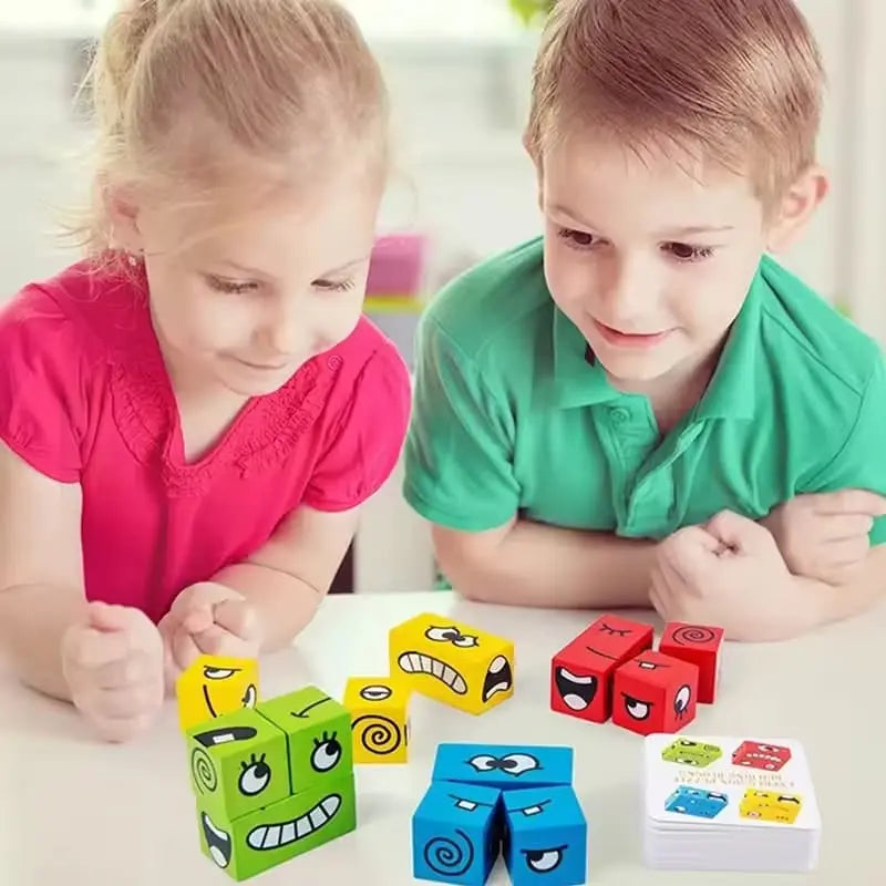 Wooden Educational Toy Building Blocks – Sorting, Stacking, Discovering (Ages 3+) | elesira