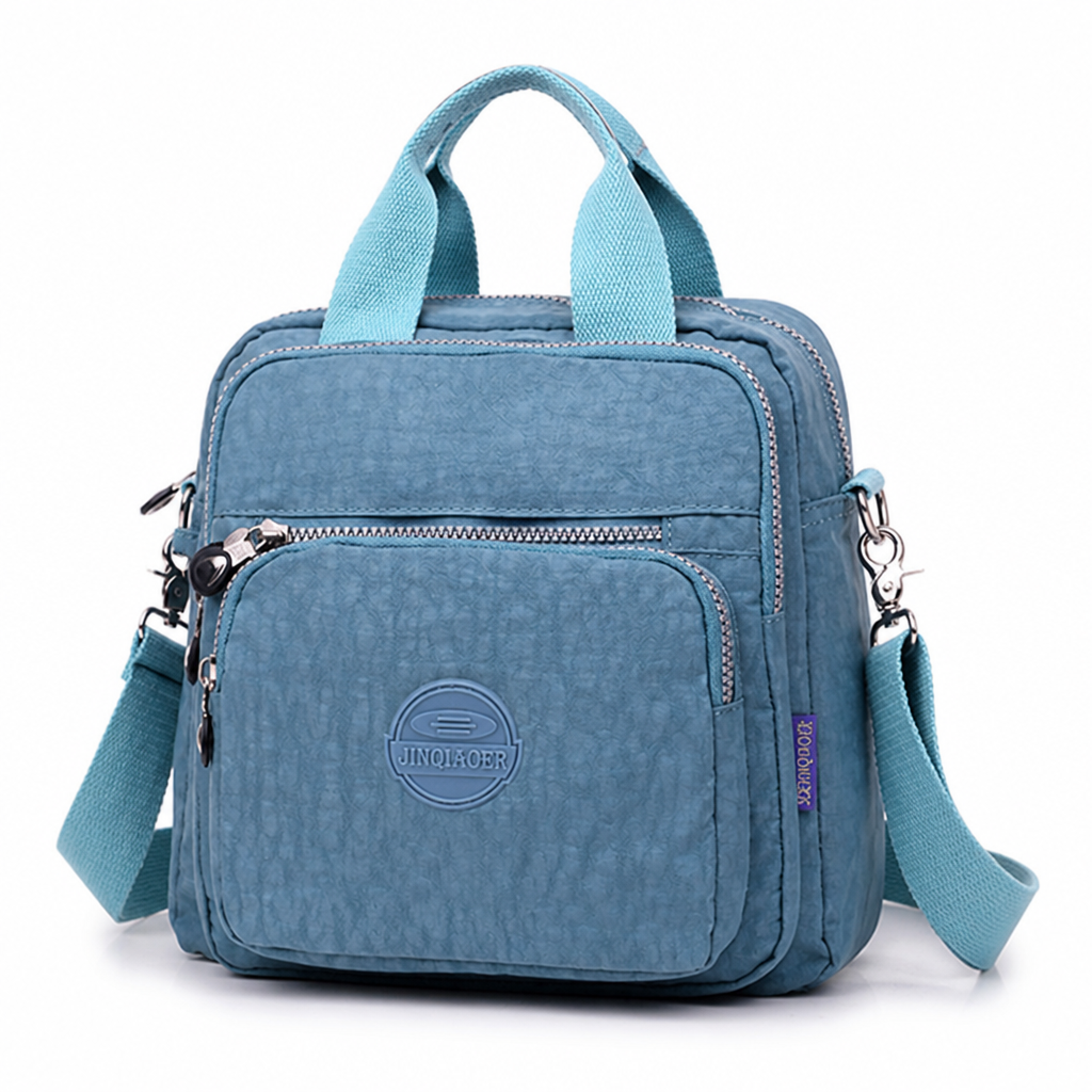Water-Repellent Multi-Compartment Crossbody Bag | elesira