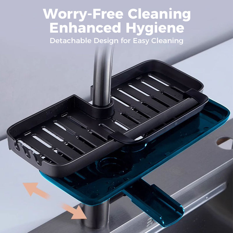 Sink Rack - Accelerates Sponge and Brush Drying - Clamp-On Mount - SinkSmart | elesira