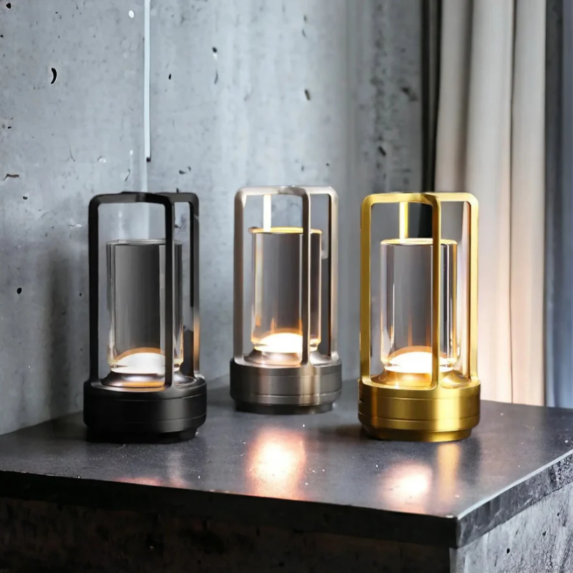 Wireless LED Desk Lamp with Dimmer – Scandinavian Design | elesira