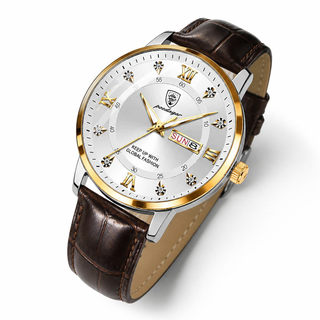 Waterproof Luminous Stainless Steel Men's Watch | elesira