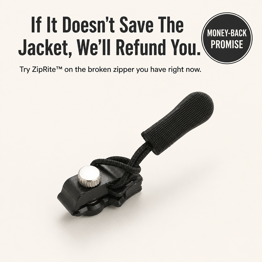 ZipRite | Revive Any Snapped Zipper Instantly in 10 Seconds | elesira