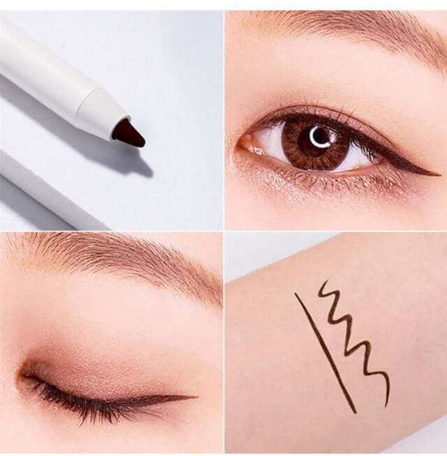 Eyeliner w płynie VeroSharp | Podkreśl oczy wyrazistą, trwałą kreską odporną na rozmazywanie, która przyciąga spojrzenia | elesira