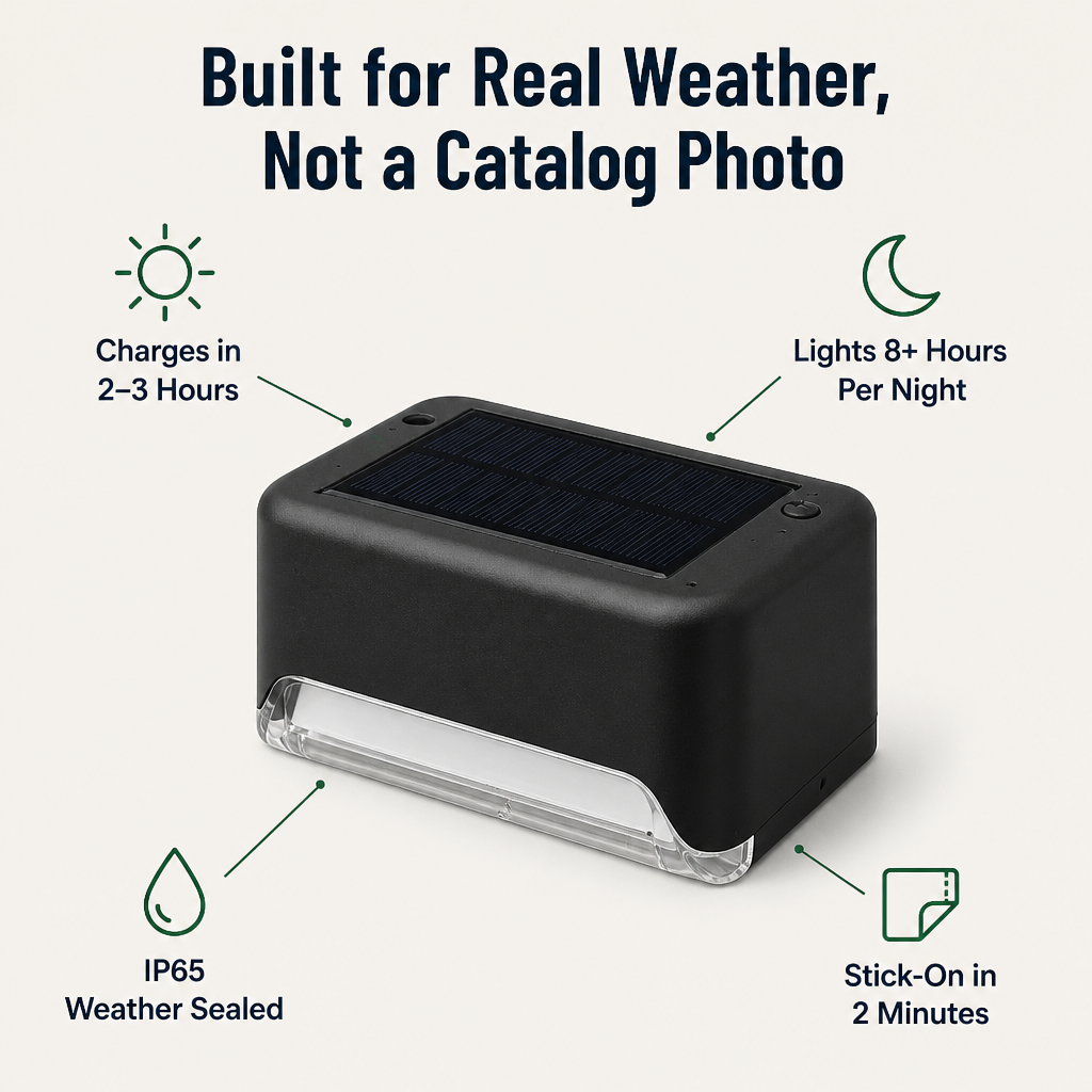 SolarGarden | האירו את הדק לאורך כל הלילה בלי חוטים או כלי עבודה | elesira
