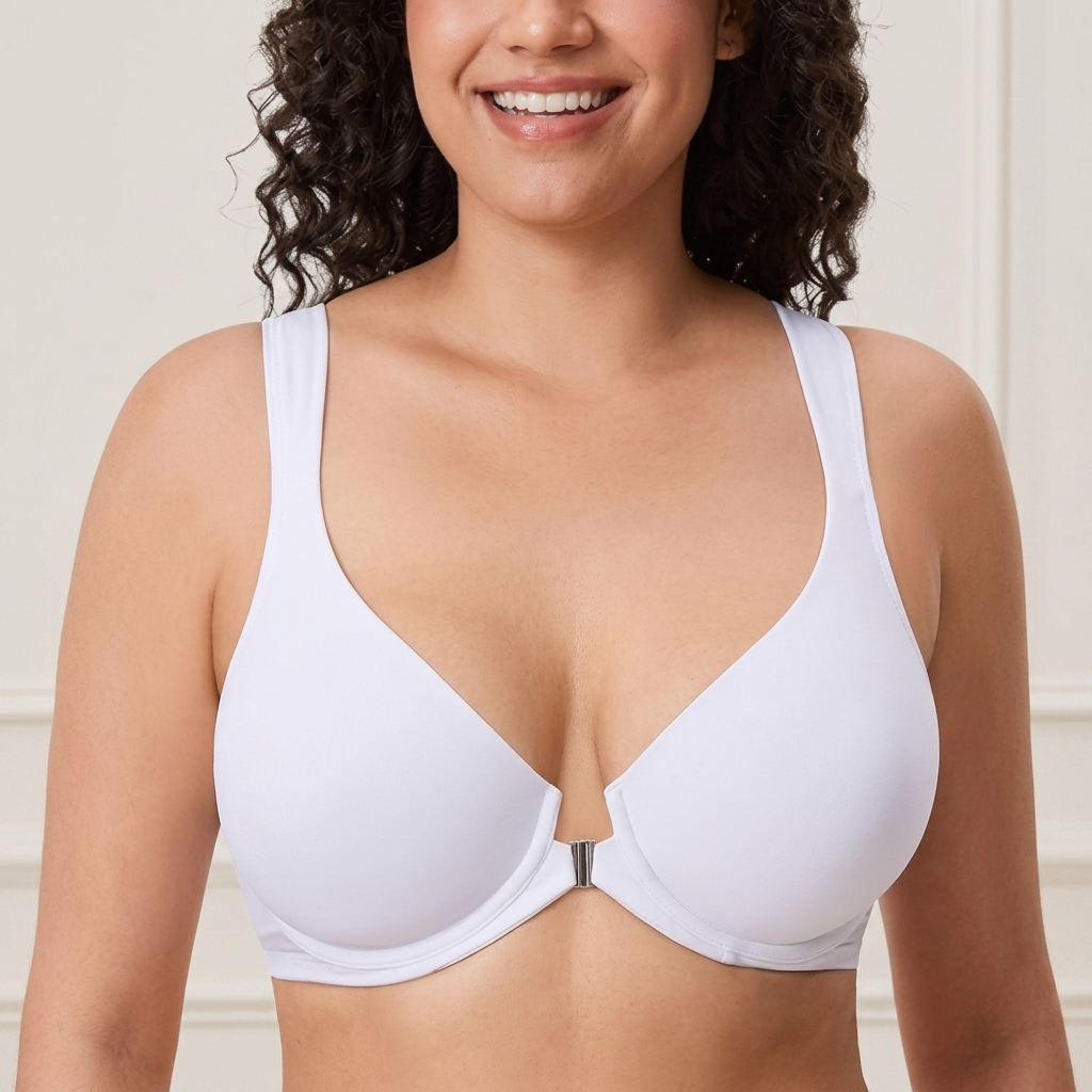 SilkStride Plunge Bra - ارفعي منحنياتك وثقتك مع راحة طوال اليوم | elesira