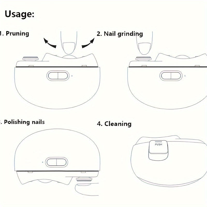 Smart Nail Groomer – Effortless and Safe Nail Care | elesira