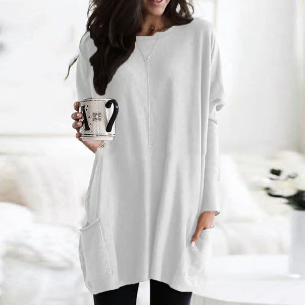 VeloriNest FlowBlouse | اشعري بحرية الراحة الناعمة كالغيوم التي تبرز جمال كل منحنى | elesira