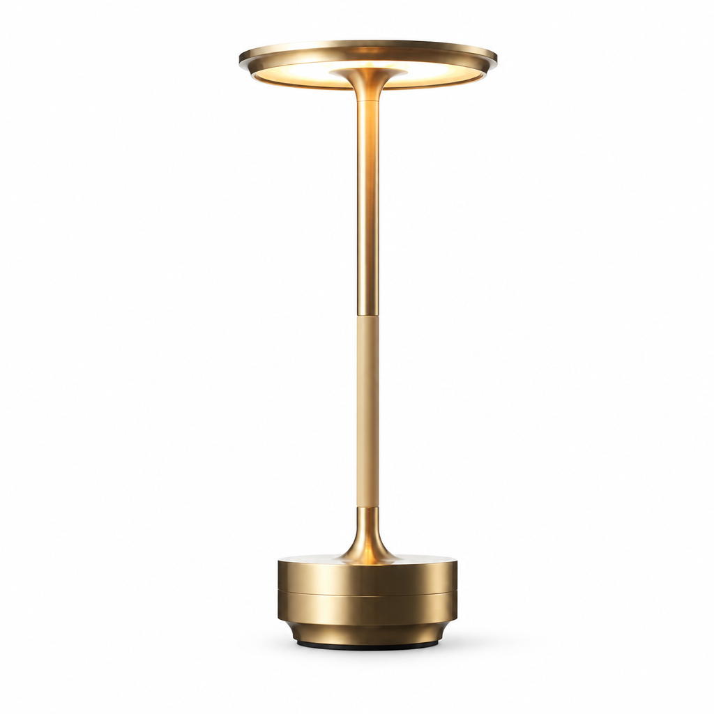Wireless USB Rechargeable Dimmable Table Lamp | elesira
