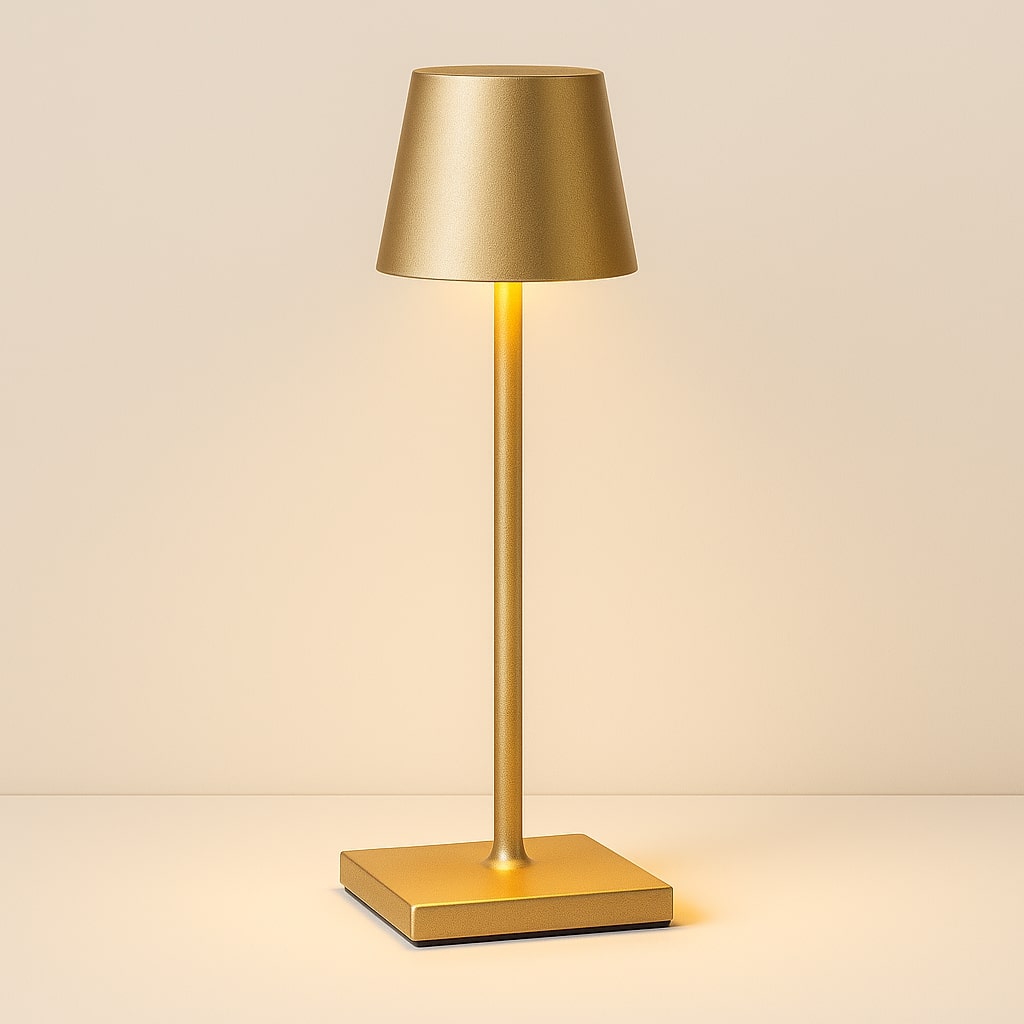 Wireless LED Desk Lamp with Touch Dimmer – Cordless, Clean Ambiance | elesira