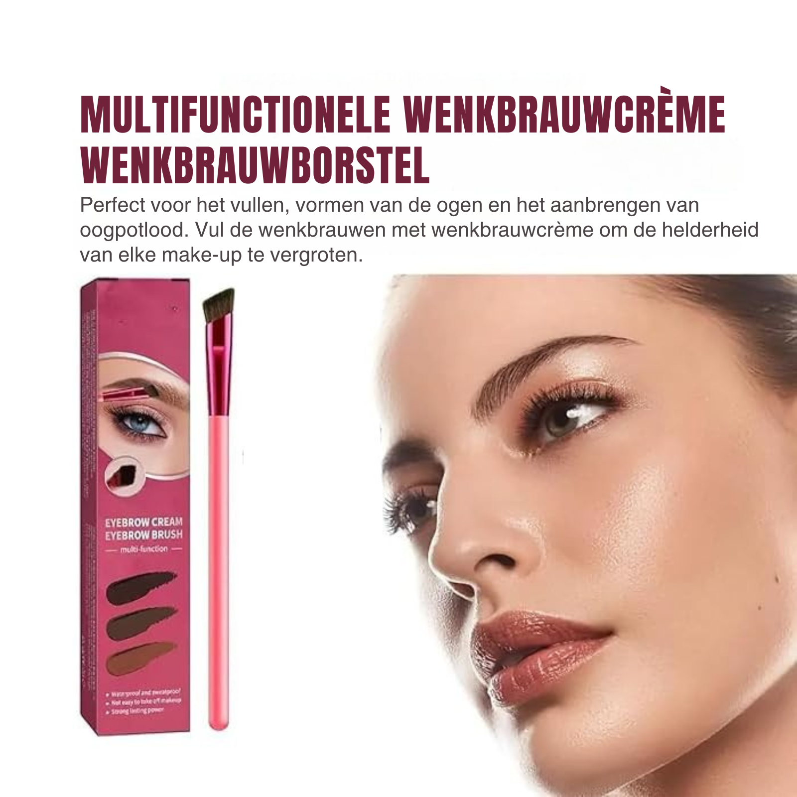 SilkStroke Precision Brush | Få perfekta ögonbryn utan ansträngning och stärk ditt självförtroende direkt | elesira