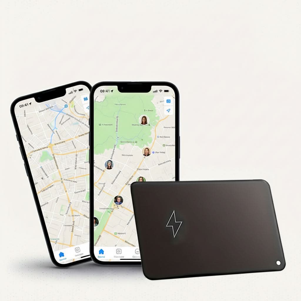 Smart Wallet Tracker Card – Smal design för enkel att bära med sig | elesira