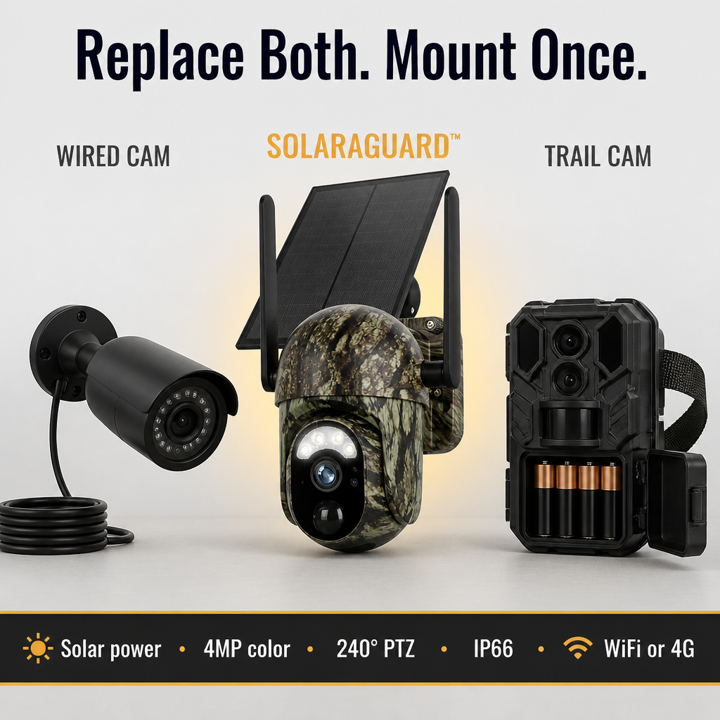 SolaraGuard | Monitor Your Land Around the Clock Without Batteries or Wires | elesira