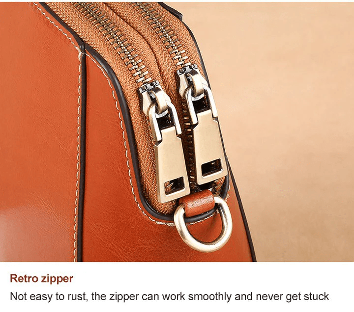 VioraLux Leather Crossbody | Command Attention with Timeless Elegance and Effortless Confidence | elesira