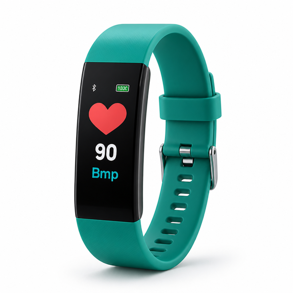 Semplice smartwatch LED per anziani con monitoraggio della frequenza cardiaca e della pressione sanguigna | elesira