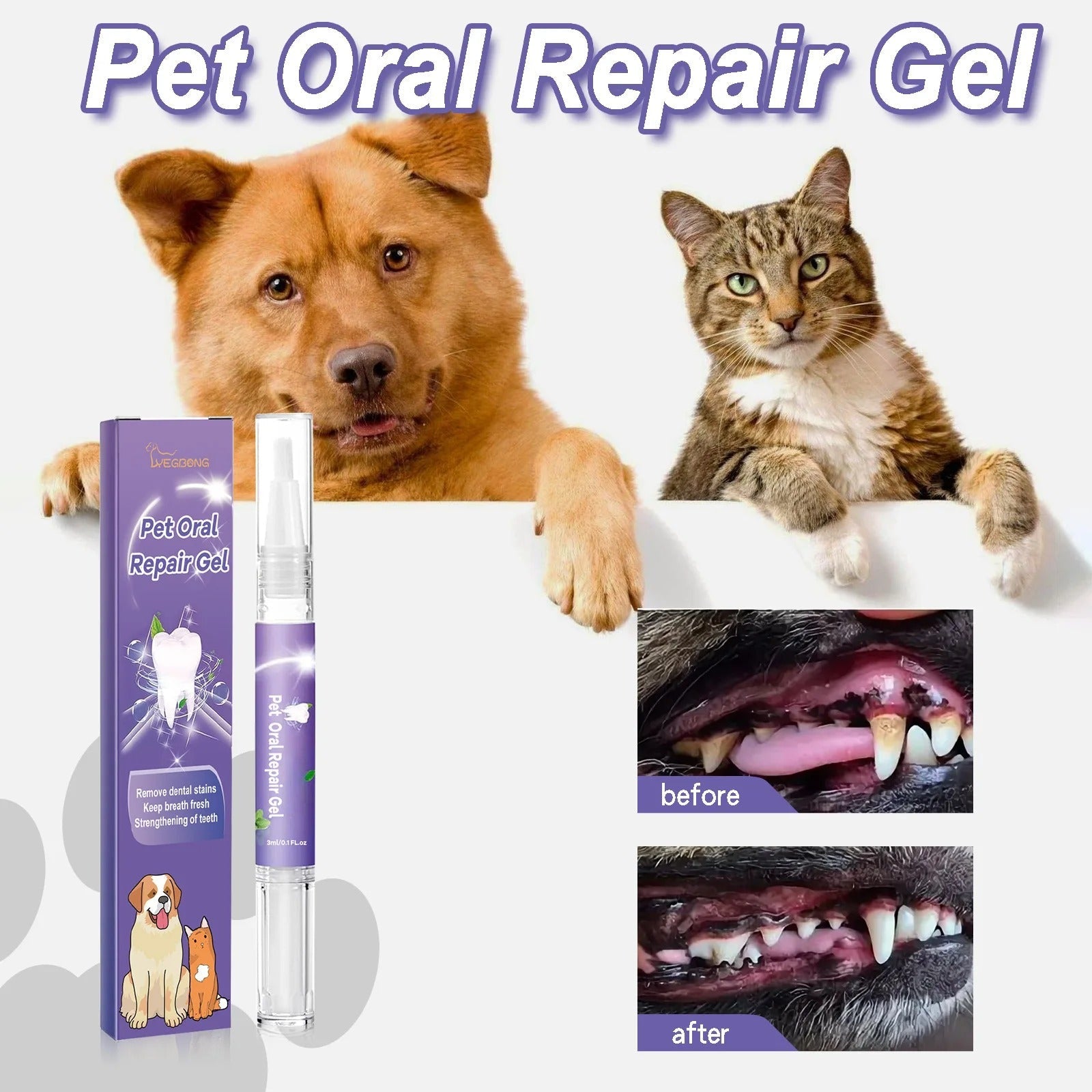 VitaPawSmile | Transforma el aliento y el bienestar de tu mascota en mimos interminables | elesira