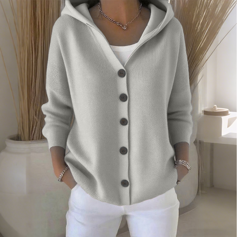 VeloraWeave Plush Hoodie | Omfavn fjærlett varme som fremhever alle kurver og gir stilen din frihet | elesira