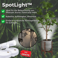 Bezprzewodowa lampa LED - ściemnianie za pomocą pilota, konstrukcja bezprzewodowa | elesira