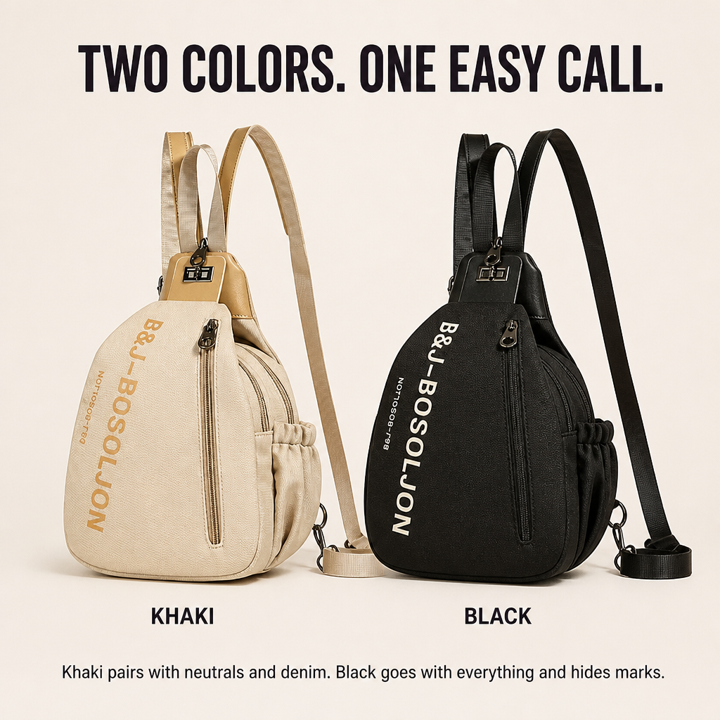 VersaFlow | Shift From Backpack to Sling in Just 3 Seconds | elesira