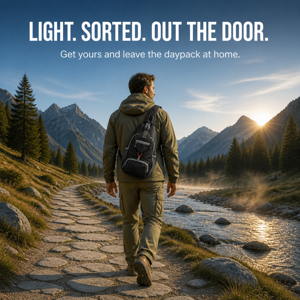 SmartPack | Hold Your Phone, Wallet & Water Bottle Minus the Backpack Bulk | elesira