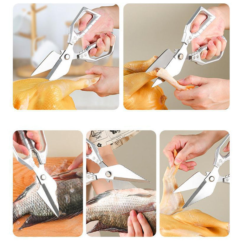 SliceMaster Shears | Slice Faster, Cook Safer, and Feel the Power in Every Cut | elesira