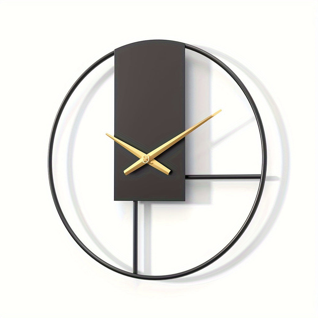 Elegante moderne Metall-Wanduhr mit 16 Zoll für jeden Raum | elesira