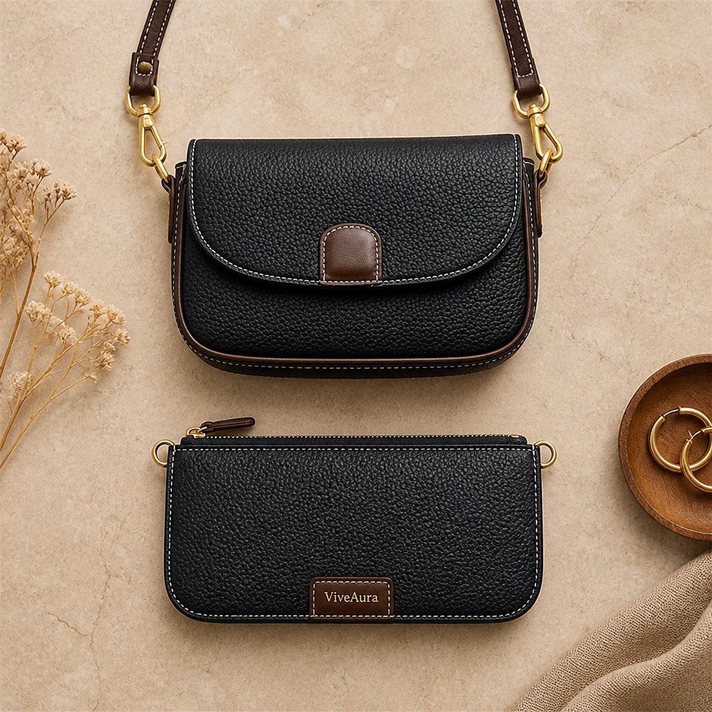 ViveAura Crossbody Bag | Carry Effortless Style and Unstoppable Confidence Every Day | elesira