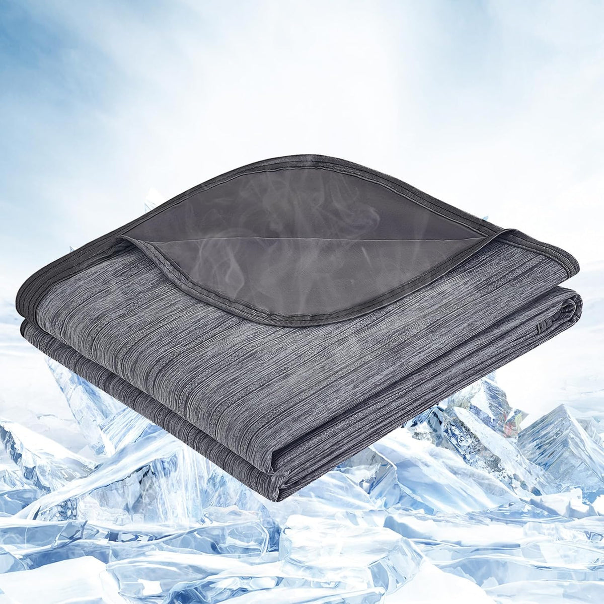 Cooling Blanket Lightweight Summer Comfort For Hot Sleepers And Night Sweats On Bed - Elesira