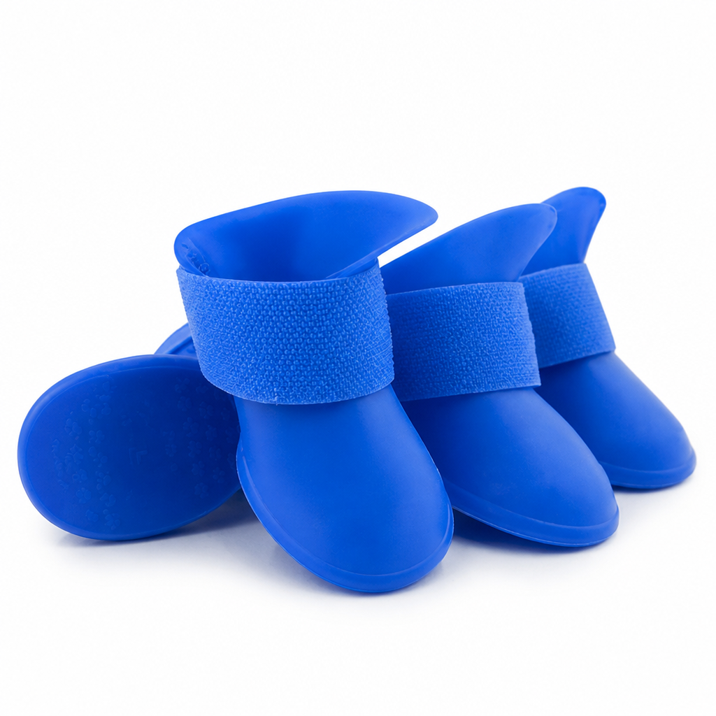Waterproof & Anti-Slip Dog Boots With Adjustable Strap | elesira
