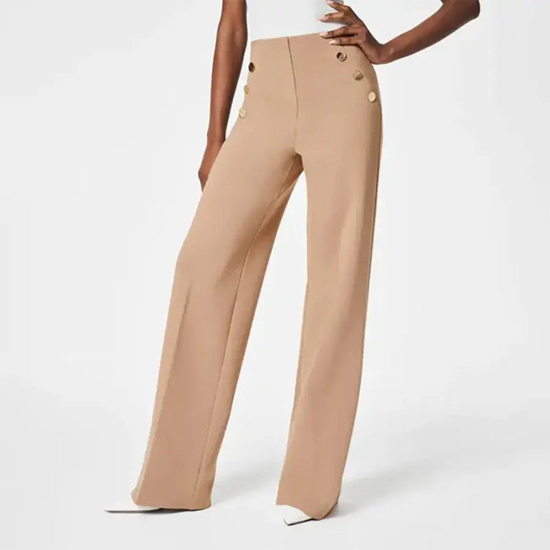 Pantaloni cu croială largă VeloraFlow | Conturează-ți silueta cu confort și eleganță toată ziua | elesira