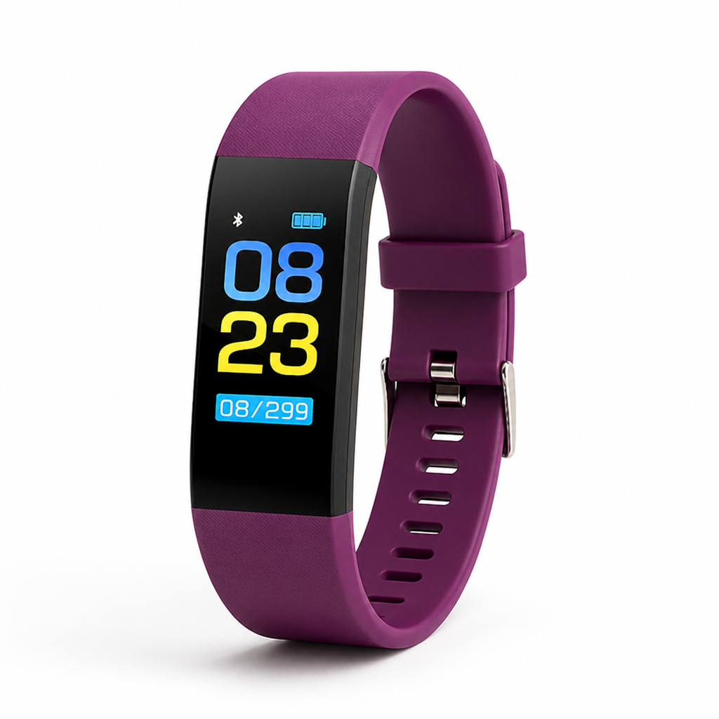 Simple LED Heart & Blood Pressure Senior Smartwatch | elesira
