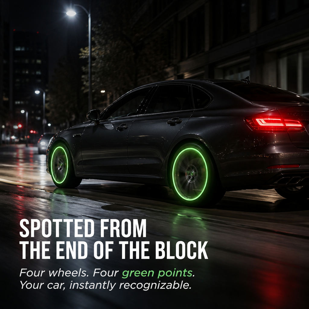 VivaDrive | Light Up Your Wheels With Your Car’s Precise Logo, Battery-Free | elesira