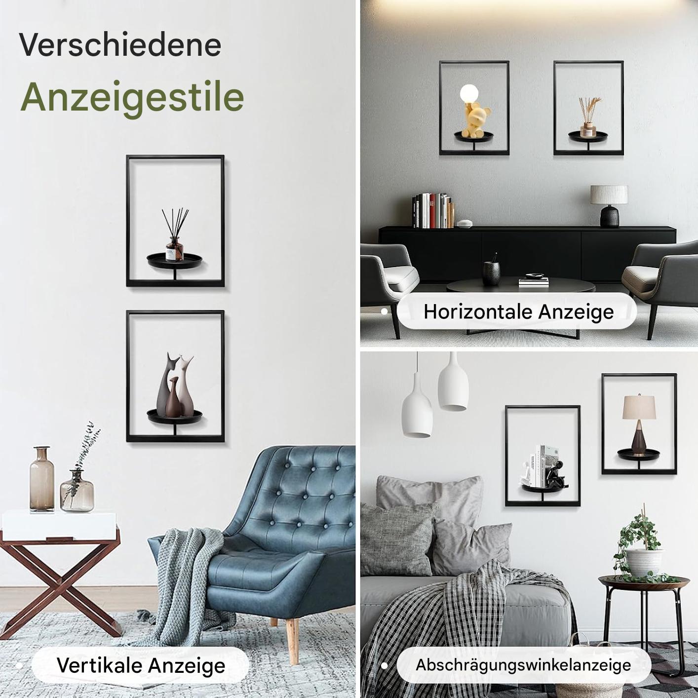 Wall Mounted Plant Holder - Metal Frame - Space-Saving - Plantify | elesira