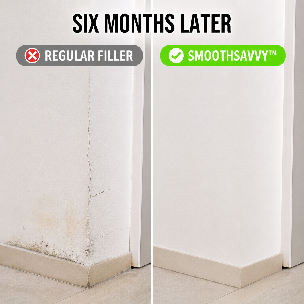 SmoothSavvy | Fix Cracks, Holes & Water Stains All in One Afternoon | elesira