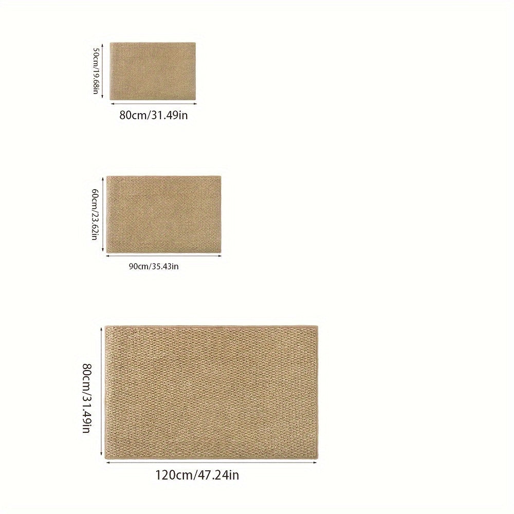 Washable and Absorbent Door Mat with Non-Slip Backing | elesira