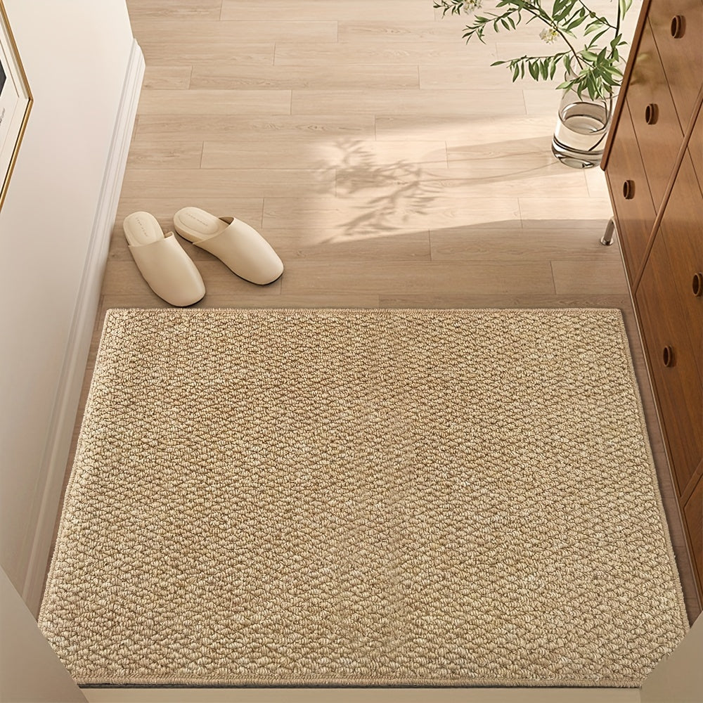 Washable and Absorbent Door Mat with Non-Slip Backing | elesira