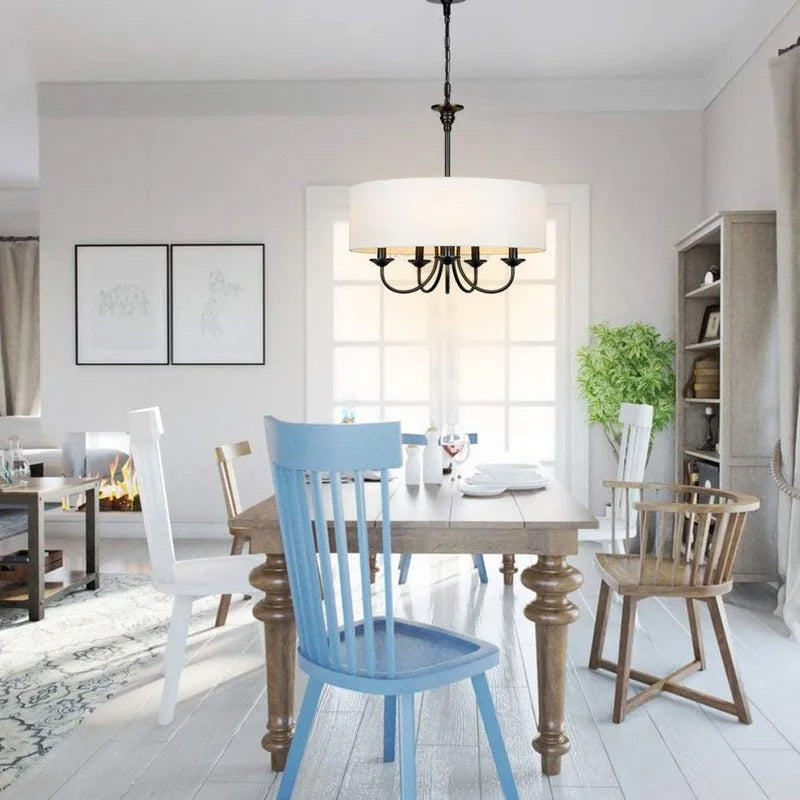Harmony Glow Drum Chandelier | elesira